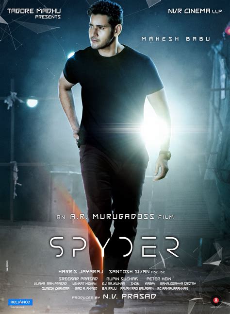 Mahesh Babu SPYDER Movie First Look ULTRA HD Posters WallPapers | 25CineFrames