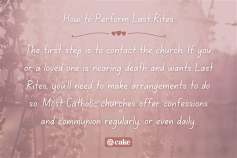 Guide to Last Rites: Definition, What's Said & Popular Rites | Cake Blog