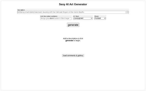 Sexy AI Art Generator