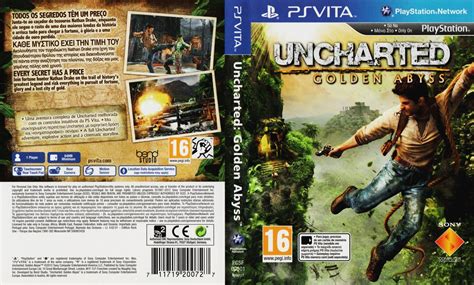 Uncharted: Golden Abyss cover or packaging material - MobyGames