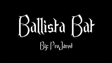 Projared Animated: Balista Bat - YouTube