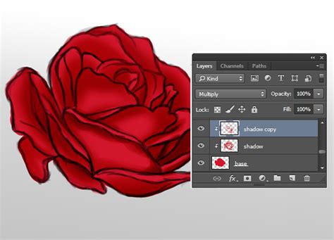 How to Shade Easily With Layer Blend Modes