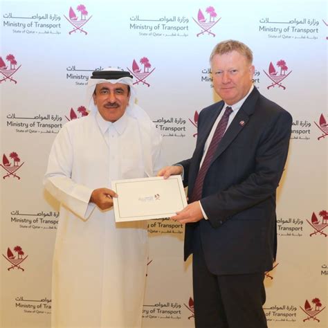 Transport minister honours Mwani Qatar, QTerminals for Hamad Port ...