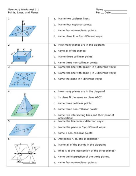 49+ 1 2 Practice Points Lines And Planes Answer Key - HamzahJazmin