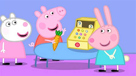 Watch Peppa Pig Season 3 Episode 1: Peppa Pig - Work and Play/Washing/The Camper Van/The Library ...