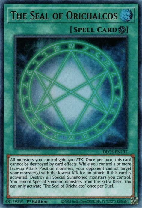 The Seal of Orichalcos - Dragons of Legend: The Complete Series - YuGiOh