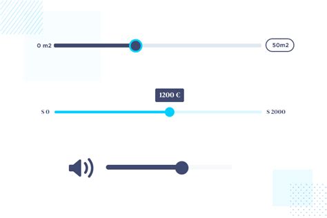 Slider UI design patterns and examples for web and mobile - Justinmind