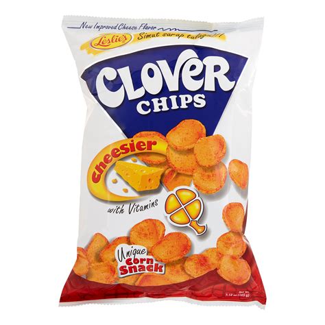 Leslie's Clover Chips Cheese, 5.12 oz - Walmart.com