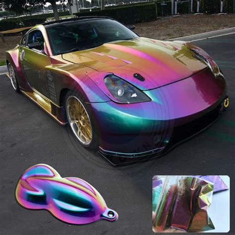 China Chrome Chameleon Powder Color Shift Pigment for Car Coating ...