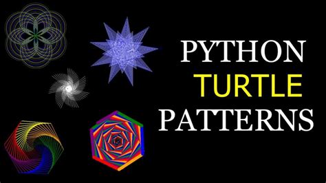 15 Python Turtle Patterns | Amazing Patterns in Python - YouTube