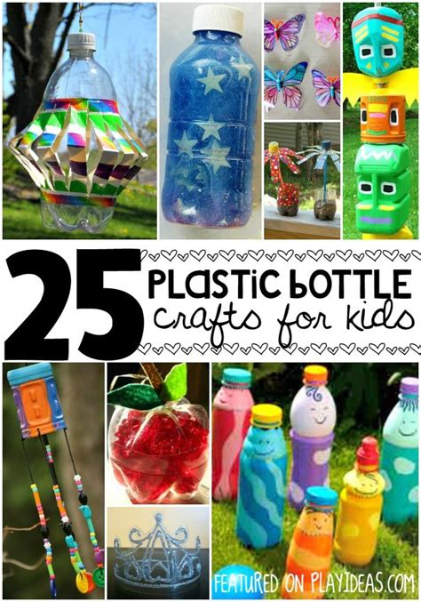 25 Plastic Bottle Crafts for Kids | Plastic bottle crafts, Coke bottle crafts, Plastic bottle art