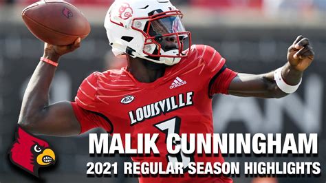 Malik Cunningham 2021 Regular Season Highlights | Louisville QB - YouTube