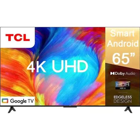 TCL 65 Inch UHD 4K Android Smart Bezeless TV | Niamapa