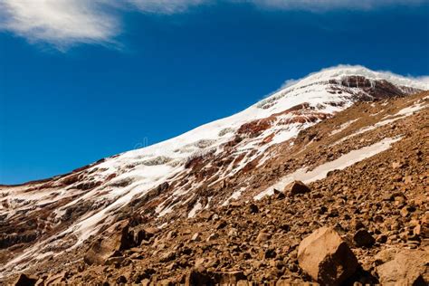 Chimborazo Volcano, Ecuador Stock Photo - Image of america, hielo: 118460198