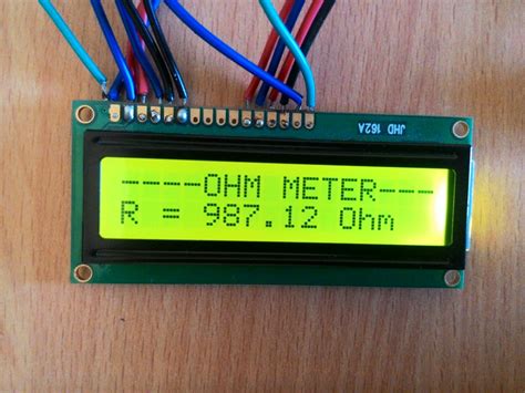 Digital Micro Ohmmeter Circuit Diagram