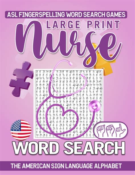 Buy ASL Fingerspelling Word Search Games: The Ultimate Nurse Life And ...