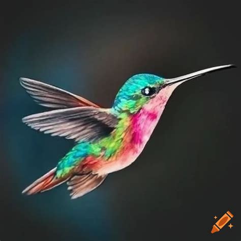 Hummingbird tattoo idea on Craiyon