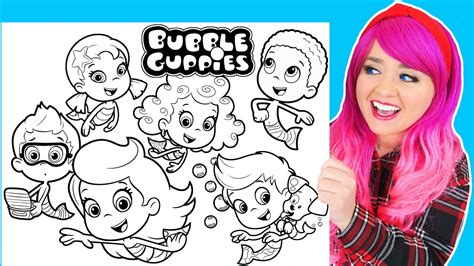 Coloring Every Bubble Guppies Character Coloring Pages | Prismacolor ...