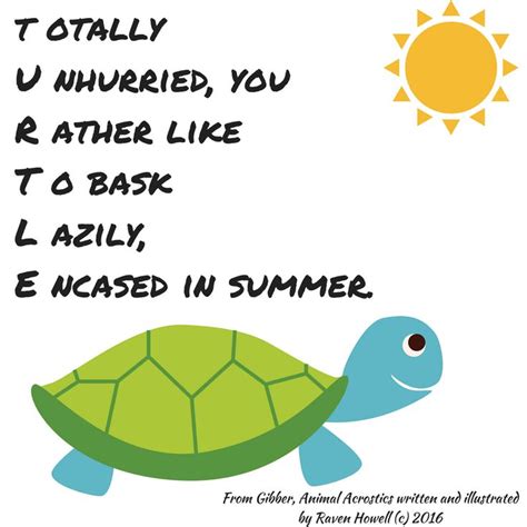 Acrostic animal example | Acrostic poem examples, Acrostic poetry, Acrostic