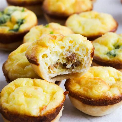 Mini Bacon Quiche Recipes - The Buttered Gnocchi