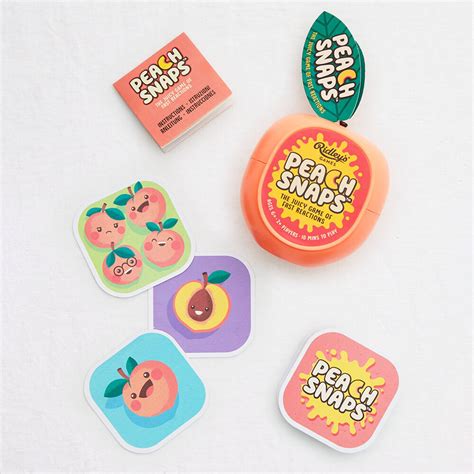 Ridley's Peach Snaps Card Game | Gifts Australia