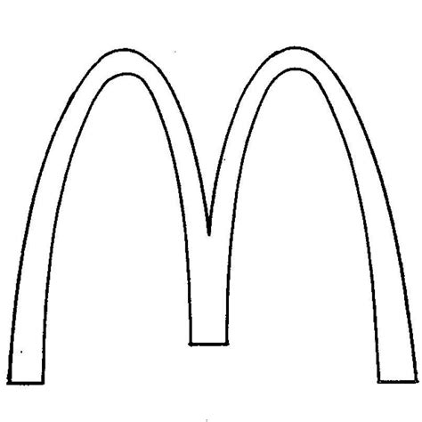 Dibujos De Logotipo De Mcdonalds Para Colorear Para Colorear Pintar E ...