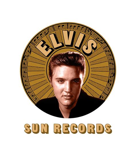 Elvis Presley - Sun Records Digital Art by David Richardson | Fine Art America