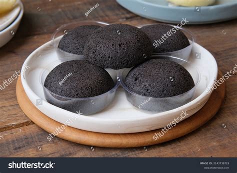 Bakpia Kukus Hitam Black Steamed Bakpia Stock Photo 2143738719 ...