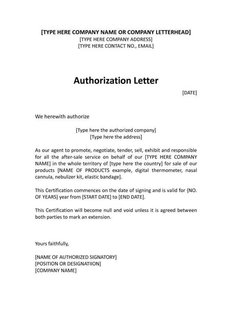 4+ Sample of Authorization Letter For GST in PDF Word (Docs)