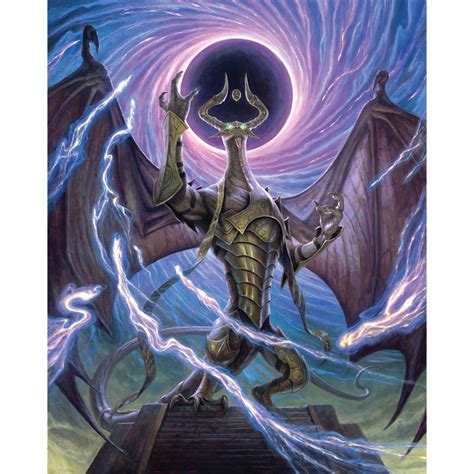 Nicol Bolas, Dragon-God Print - Original Magic Art