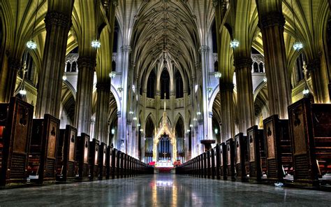 Wallpapers Clubs: St Patrick's Cathedral Interior Wallpaper