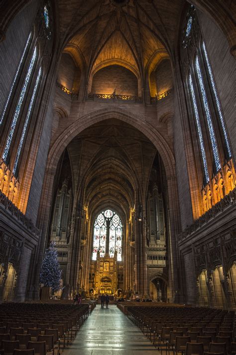 Interior Of Liverpool Cathedral Free Stock Photo - Public Domain Pictures