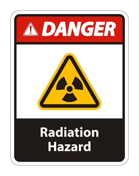 Radiation Hazard Symbol Sign Isolate On White Background,Vector Illustration 3783757 Vector Art ...