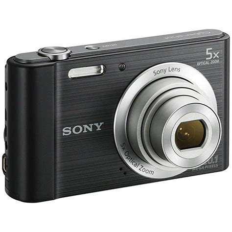 Sony DSCW800B.CEH Digital Compact Camera (20.1 MP, 5x Zoom, 2.7 LCD, 720p HD, 23 mm Sony G Lens ...