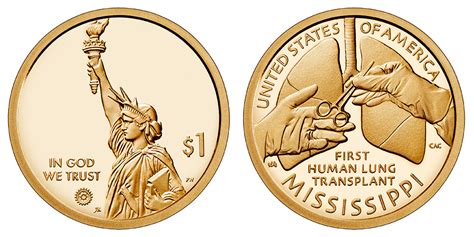 2023 S Mississippi American Innovation Dollars Proof 50 State Golden ...