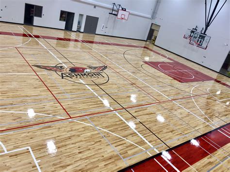 Maple Sports Flooring - Maple Gymnasium Flooring - Titan Sports