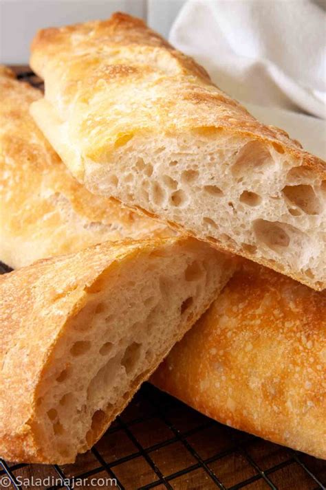 How To Make a Beautiful Ciabatta (Bread Machine) + Video