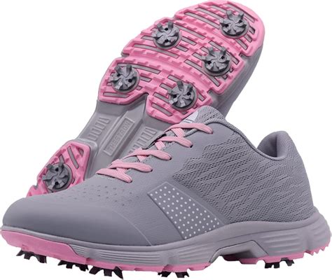 Chaussures De Golf pour Femmes, Dames Golf Sports Sneakers Sneakers Professionnel Spike Spikes ...