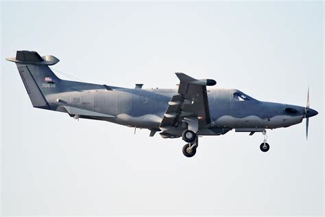 Four Air Force's Secretive U-28A Draco ISR Aircraft Make Stopover at Aviano AB On Their Way Back ...