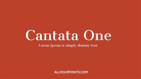 Cantana Font Free Download - All Your Fonts