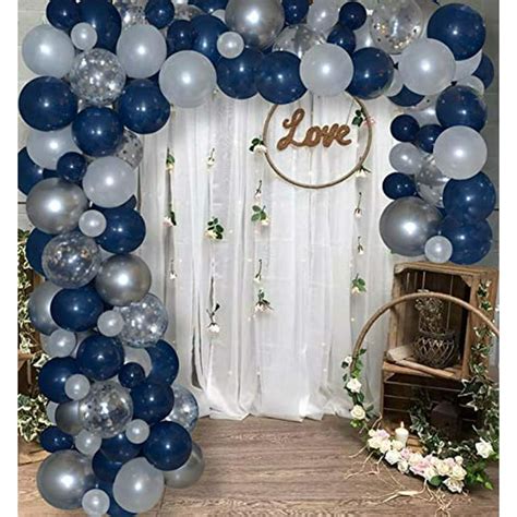 Navy Blue Balloon Arch kit Balloon Garland - Strong Thick Balloons ...