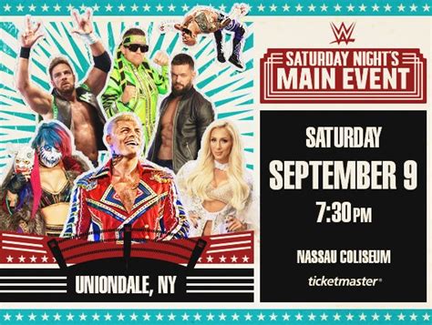 WWE Saturday Night’s Main Event | Nassau Coliseum