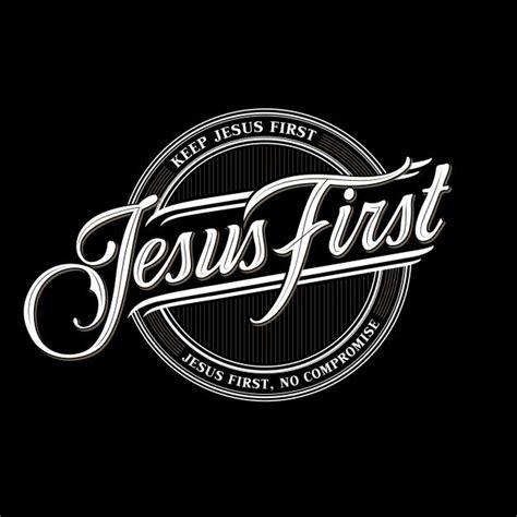 Premium Vector | Jesus first vintage logo | Vintage logo, Unique canvas art, Scripture canvas