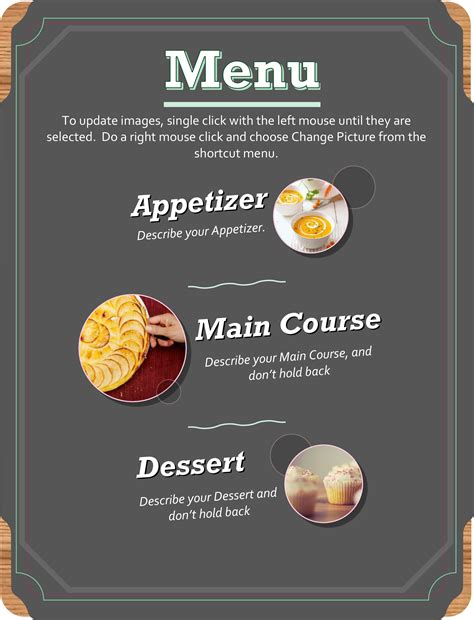 38 Free Simple Menu Templates For Restaurants, Cafes, And Parties