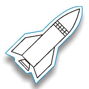 rocket outline clip art - Clipground