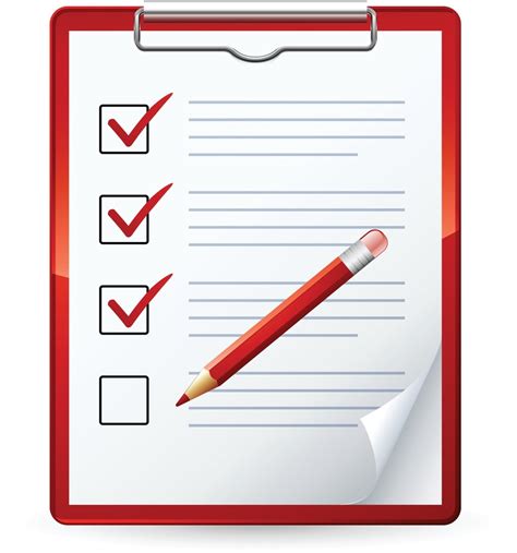 Checklist clipart daily task, Checklist daily task Transparent FREE for download on ...