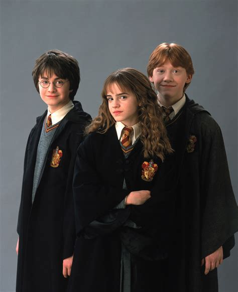 Portrait of Harry, Hermione and Ron — Harry Potter Fan Zone