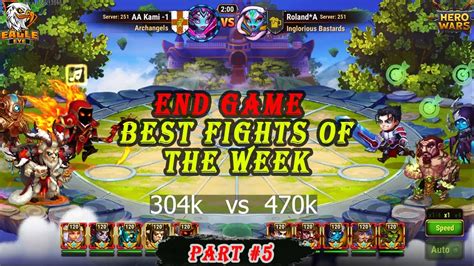 Best Team Fights of the week part# 5 | Hero Wars Mobile - YouTube