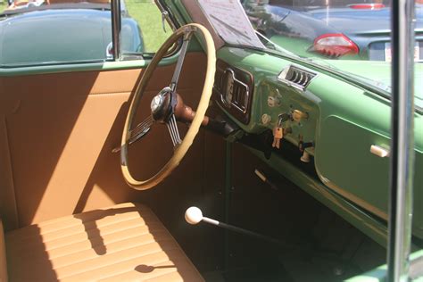 1949 Austin A40 pickup truck interior | dave_7 | Flickr