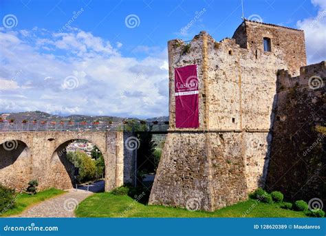 Aragonese Castle of Agropoli Editorial Stock Image - Image of campania ...